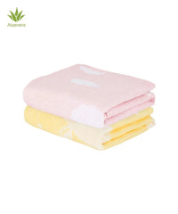 Aluvera Baby Bath Towel | 300 GSM | 60 x 120 cm - Pack of 2