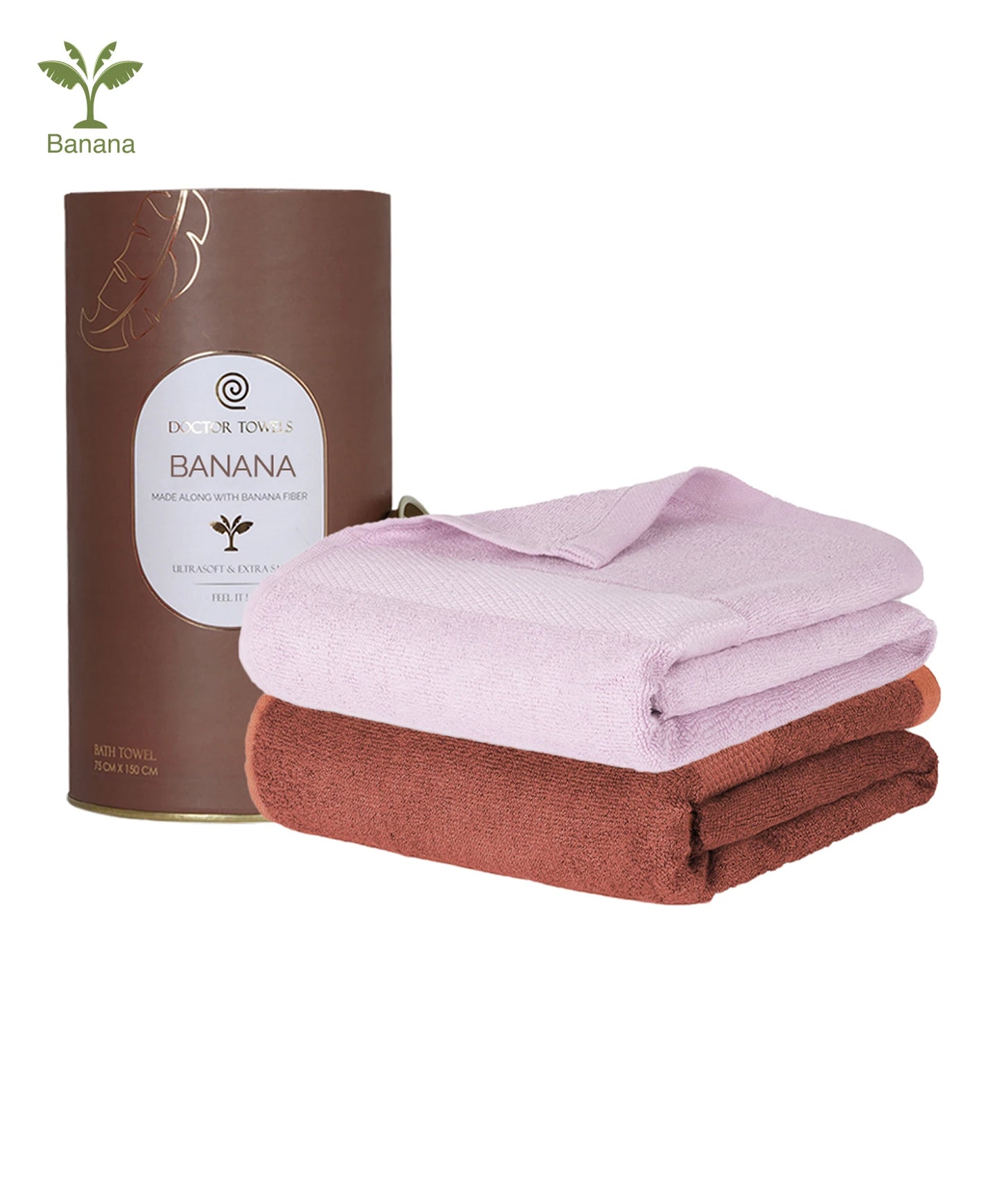 Banana Super Light Weight Terry Towels Gifting His & Her | 400 GSM