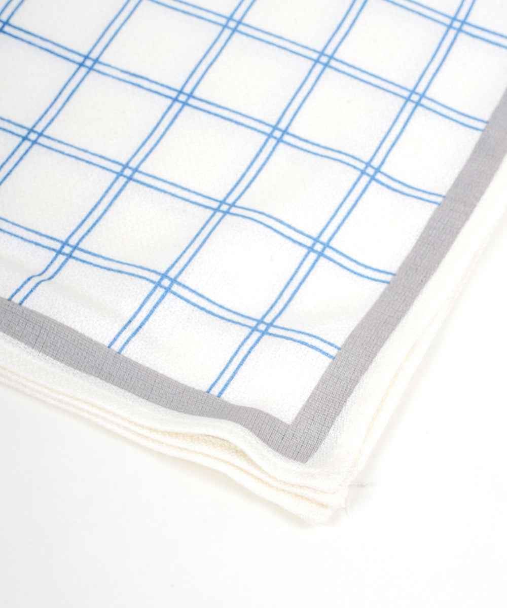 Aluvera Hand kerchief | Moon mist and Honey Peach combo | 40 X 40 cm | Pack of 4