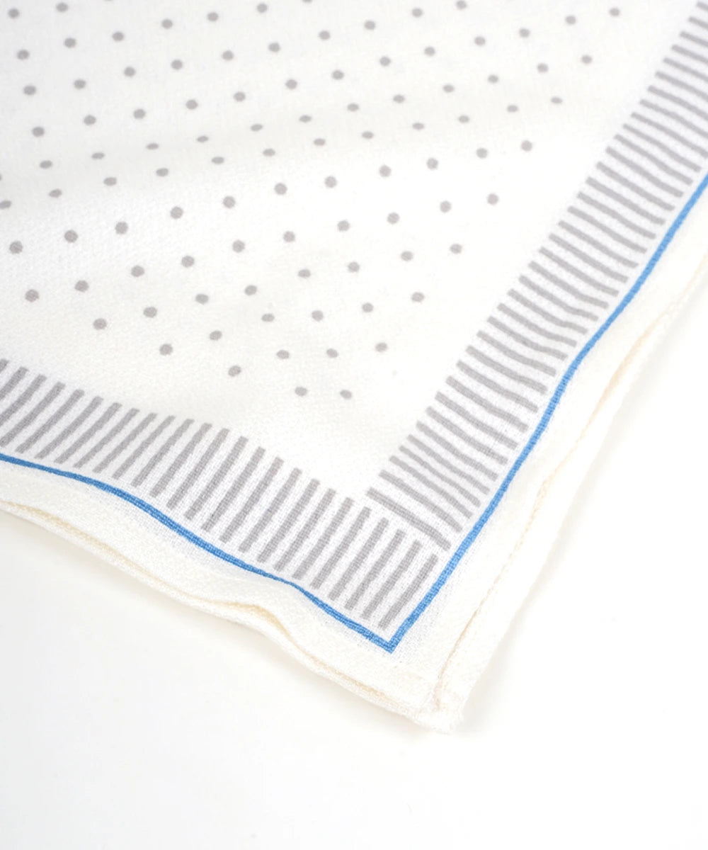 Aluvera Handkerchief | Natural Print | 40X40 cm | Pack of 6