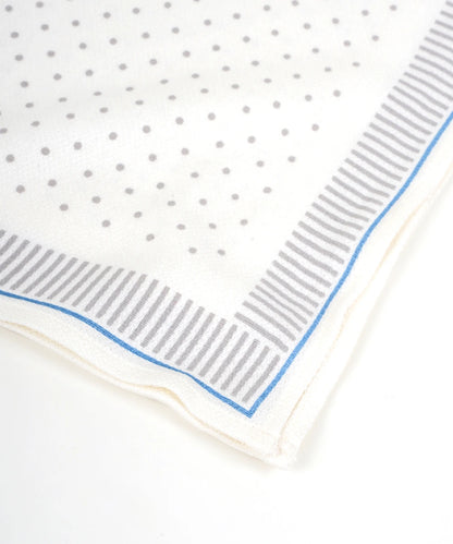 Aluvera Handkerchief | Natural Print | 40X40 cm | Pack of 6