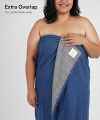 Banana Double Cloth Bath Towel Plus Size | 330 GSM | 75 x 180 cm