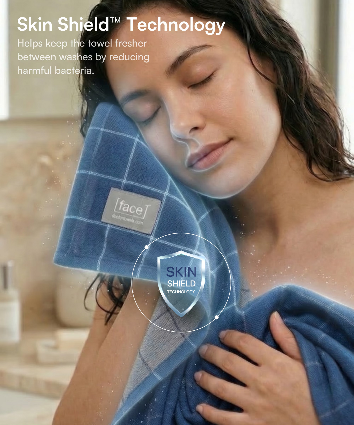 Banana Double Cloth Bath Towel Plus Size | 330 GSM | 75 x 180 cm