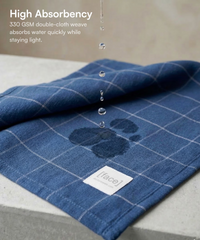 Banana Double Cloth Bath Towel Plus Size | 330 GSM | 75 x 180 cm