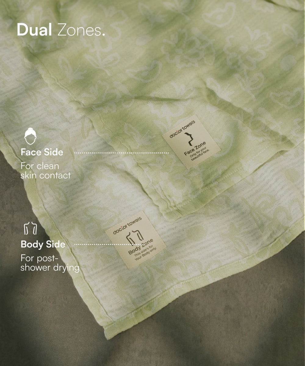 Banana Jacquard Floral Bath Towel | 210 GSM | 75 x 150 cm