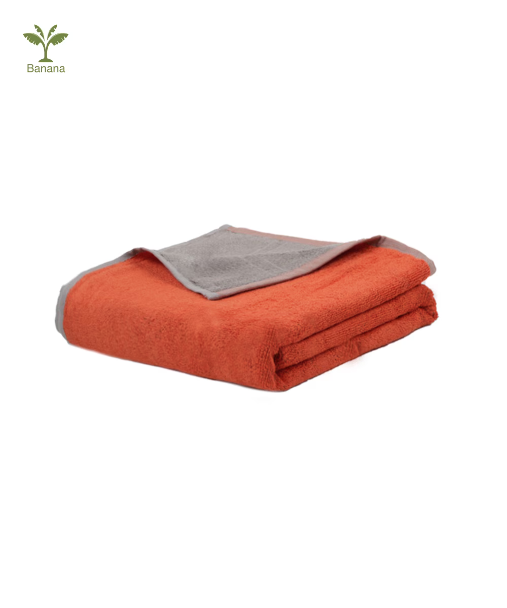 Banana Terry Bath Towel - Dual Zones , 550 GSM | 75 x 150 cm