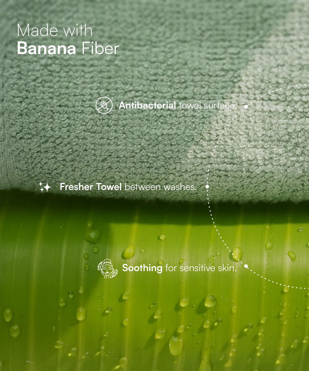 Banana Super Light  weight Terry | 400 GSM | 75 x 150 cm | Pack of 4