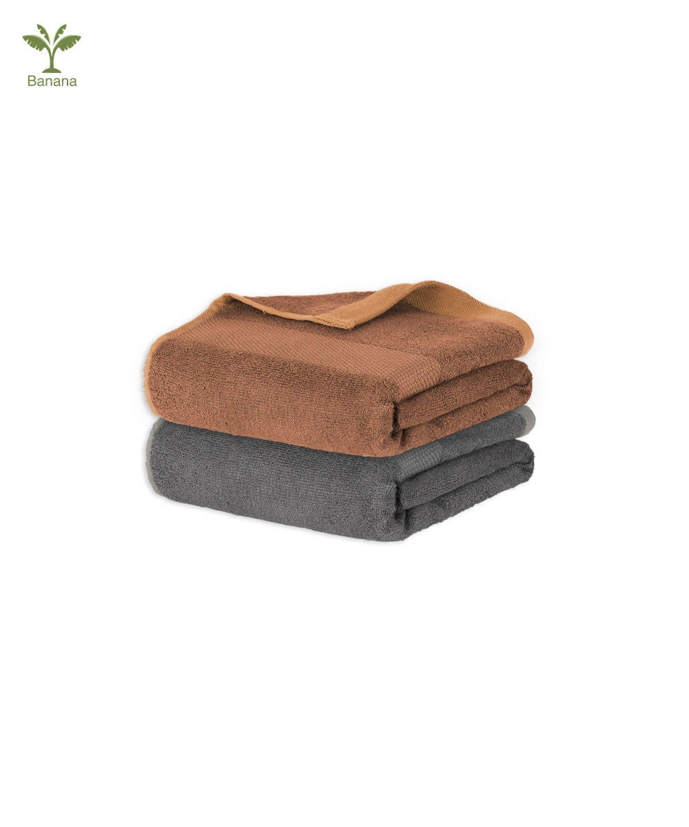 Banana Super Light weight Terry | 70 x 140 cm | Pack of 2