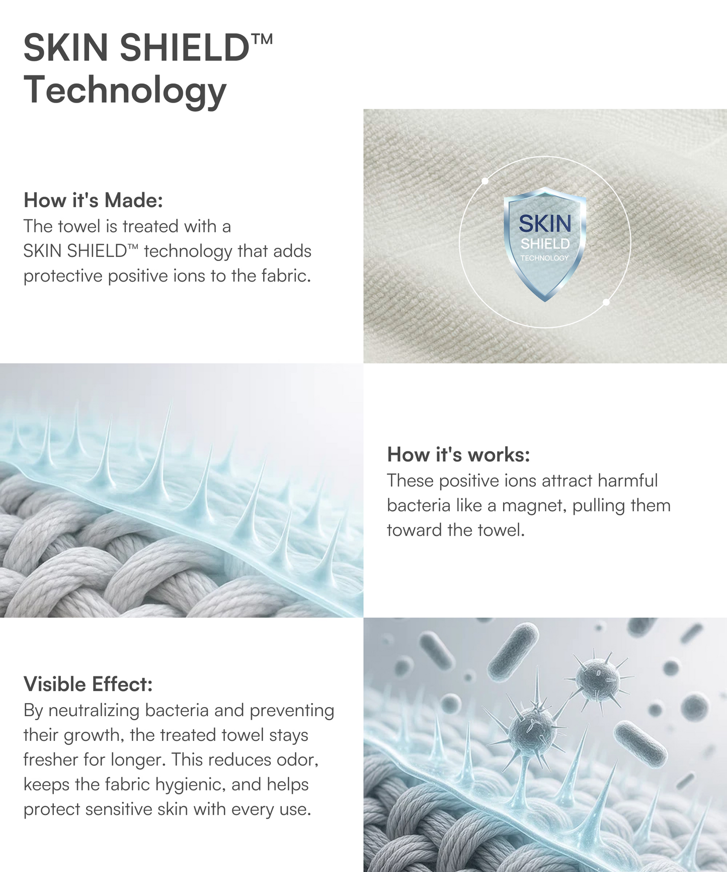 Aluvera Double Cloth Bath Towels | 330 GSM | 75 x 150 cm | Pack of 4