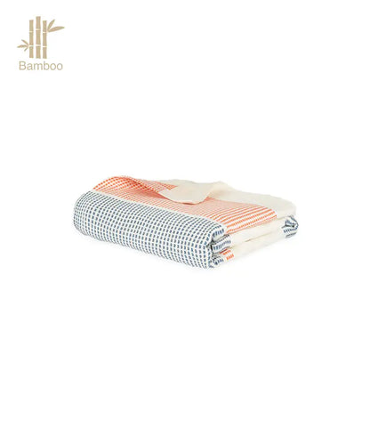 Bamboo Dobby Bath Towels- Pack of 4 | 70 x 140 cm