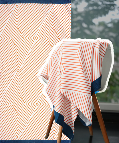 Tangerine Dream Bamboo Bath Towel | 200 GSM | 70 X 140 cm