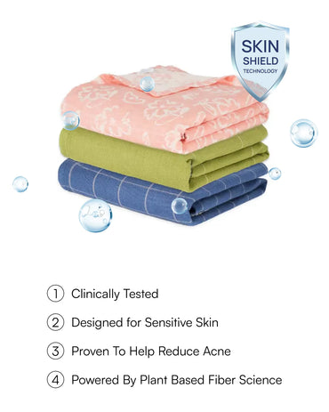The Ultra-Light Skincare Towel Set (Pack of 3)