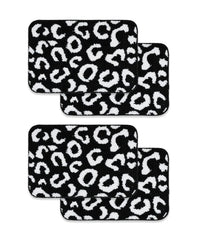 Tiger Print Bath Mat Pack of 4