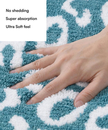 Tiger Print Bath Mat Pack of 4