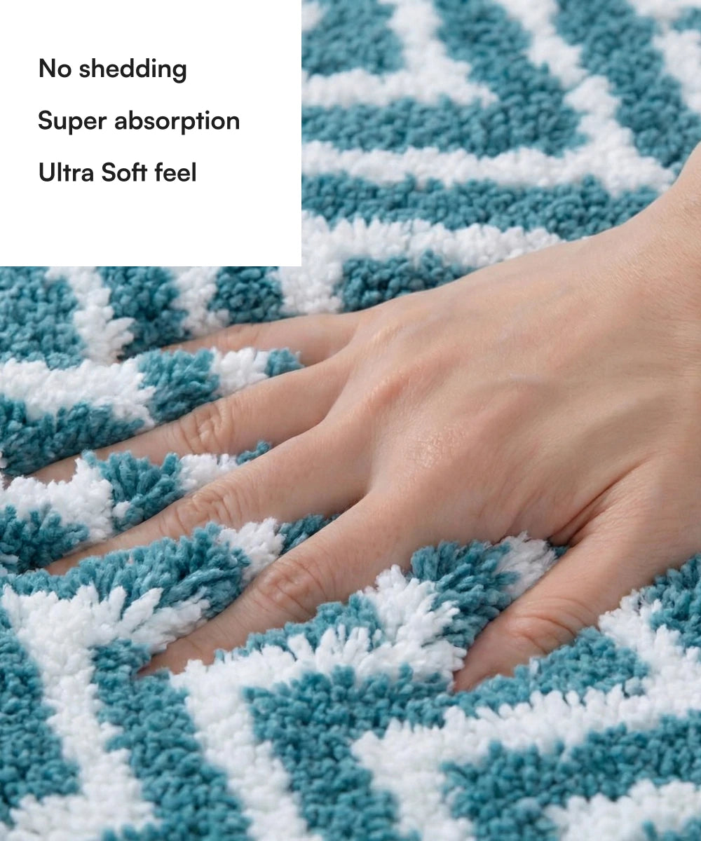 Arrow Printed Bath Mat Pack of 4