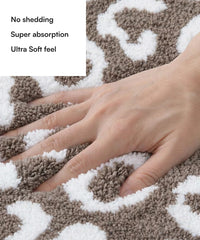 Tiger Print Bath Mat Pack of 4