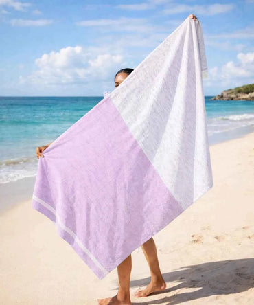 Bamboo Slub Bath Towels | 75 x 150 cm | Pack of 5