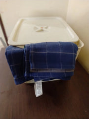 Customer photo of Banana Double Cloth Bath Towel |330 GSM |  2 in 1 Combo Plus Size - French Blue