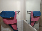 Customer photo of Banana Double Cloth Hair Towel | 330 GSM |  25cm x 65cm x 5 cm