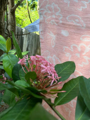 Customer photo of Banana Jacquard Floral Bath Towel | 210 GSM | 75 x 150 cm