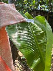 Customer photo of Banana Jacquard Floral Bath Towel | 210 GSM | 75 x 150 cm