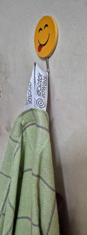 Customer photo of Banana Double Cloth Bath Towel |330 GSM |  2 in 1 Combo Plus Size - French Blue