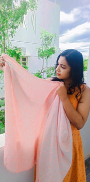 Customer photo of Banana Jacquard Floral Bath Towel | 210 GSM | 75 x 150 cm