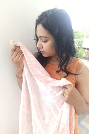 Customer photo of Banana Jacquard Floral Bath Towel | 210 GSM | 75 x 150 cm