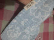 Customer photo of Banana Jacquard floral Hair Towel | 210 GSM | 25cm x 65cm x 5cm