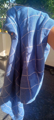 Customer photo of Banana Double Cloth Bath Towel | 330 GSM | 75 x 150 cm