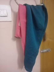 Customer photo of Banana Double Cloth Hair Towel | 330 GSM |  25cm x 65cm x 5 cm