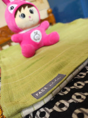 Customer photo of Aluvera Double Cloth Bath Towel | 330 GSM | 75 x 150 cm