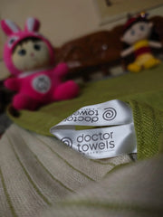 Customer photo of Aluvera Double Cloth Bath Towel | 330 GSM | 75 x 150 cm