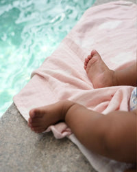 Aluvera Baby Bath Towel | 300 GSM | 60 x 120 cm - Pack of 2