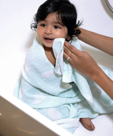 Aluvera Baby Bath Towel Pack of 2 | 60 x 120 cm | 300 GSM