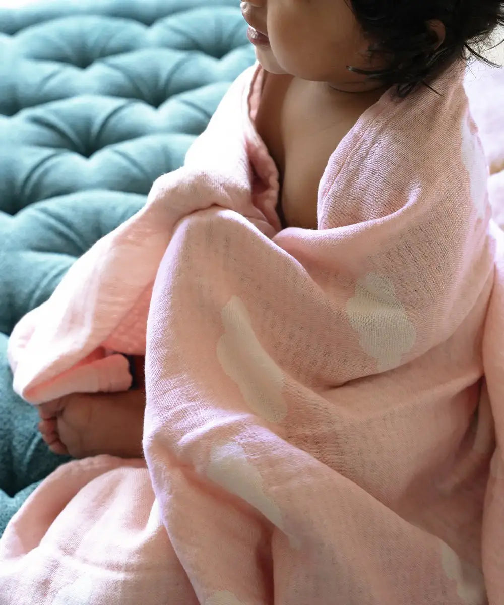 Aluvera Baby Bath Towel Pack of 2 | 60 x 120 cm | 300 GSM