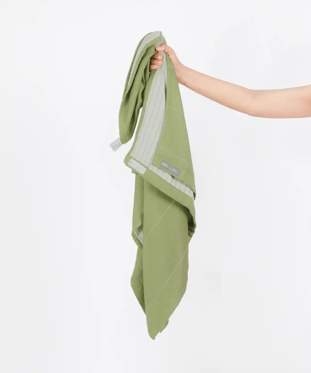 Aluvera Double Cloth Bath Towel | 330 GSM | 75 X 150 cm