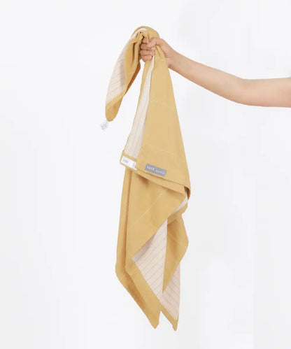 Aluvera Double Cloth Bath Towel | 330 GSM | 75 X 150 cm