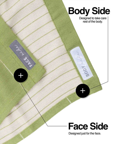 Aluvera Double Cloth Bath Towel | 330 GSM | 75 X 150 cm