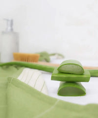 Aluvera Double Cloth Hand Towel - 330 GSM , 40 X 60 cm - Pack of 2