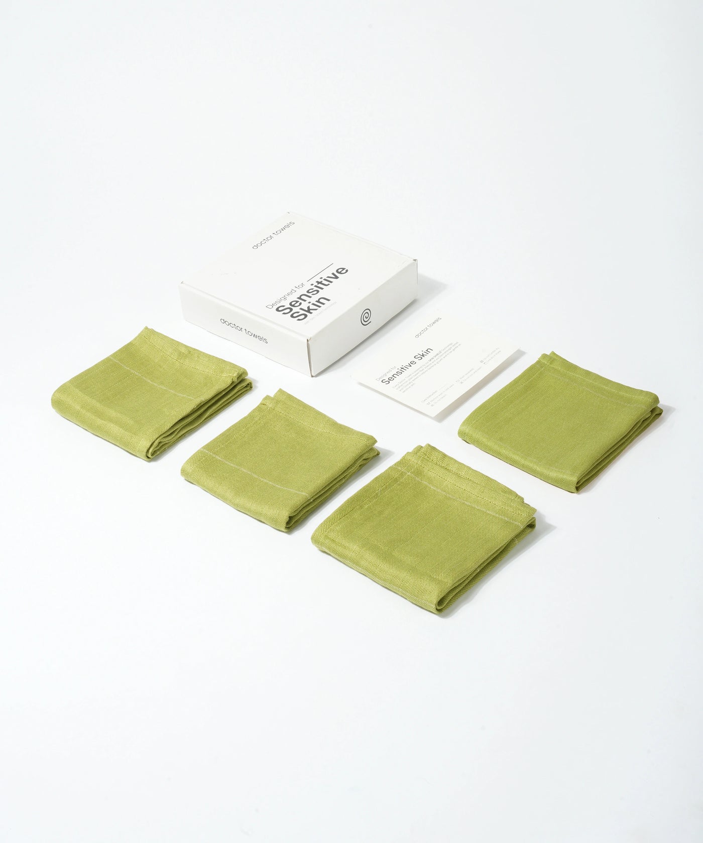 Aluvera Double Cloth Hand Towel | 330 GSM | 40 X 60 cm| Pack of 4