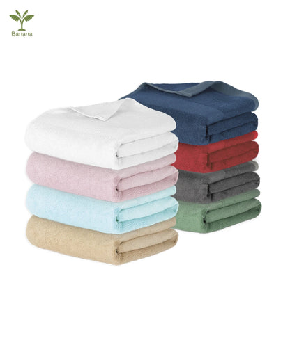 Banana Super Light weight Terry | 70 x 140 cm  | Pack of 8