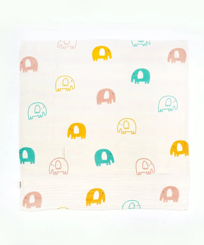 4 Layers Bamboo Baby Swaddle |  75 x 75 cm | 330 GSM
