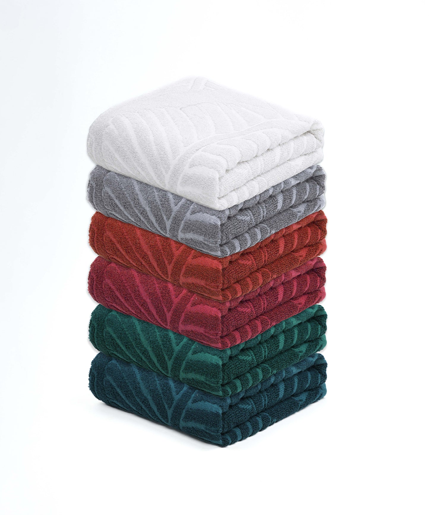 Alufern Terry Bath Towel | 400 GSM | 75 X 150 cm - Pack of 6