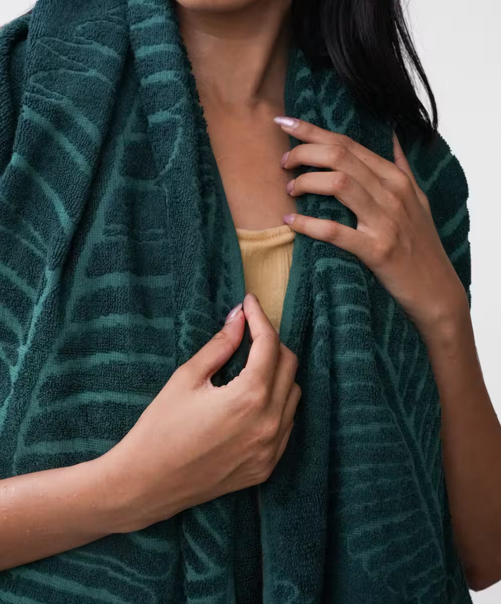 Alufern Terry Bath Towel | 75 X 150 cm | 400 GSM - Pack of 4