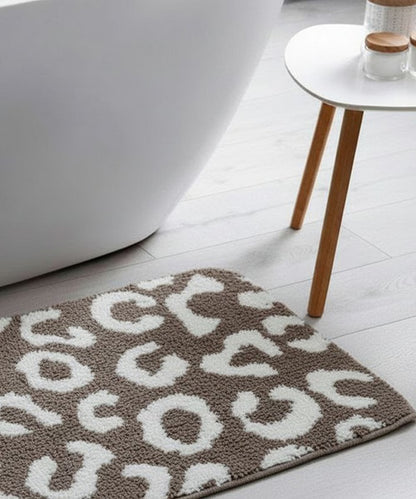 Tiger Print Bath Mat Pack of 2