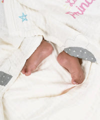 4 Layers Bamboo Baby Swaddle |  75 x 75 cm | 330 GSM