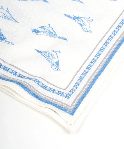Aluvera Handkerchief | Natural Print | 40X40 cm | Pack of 6