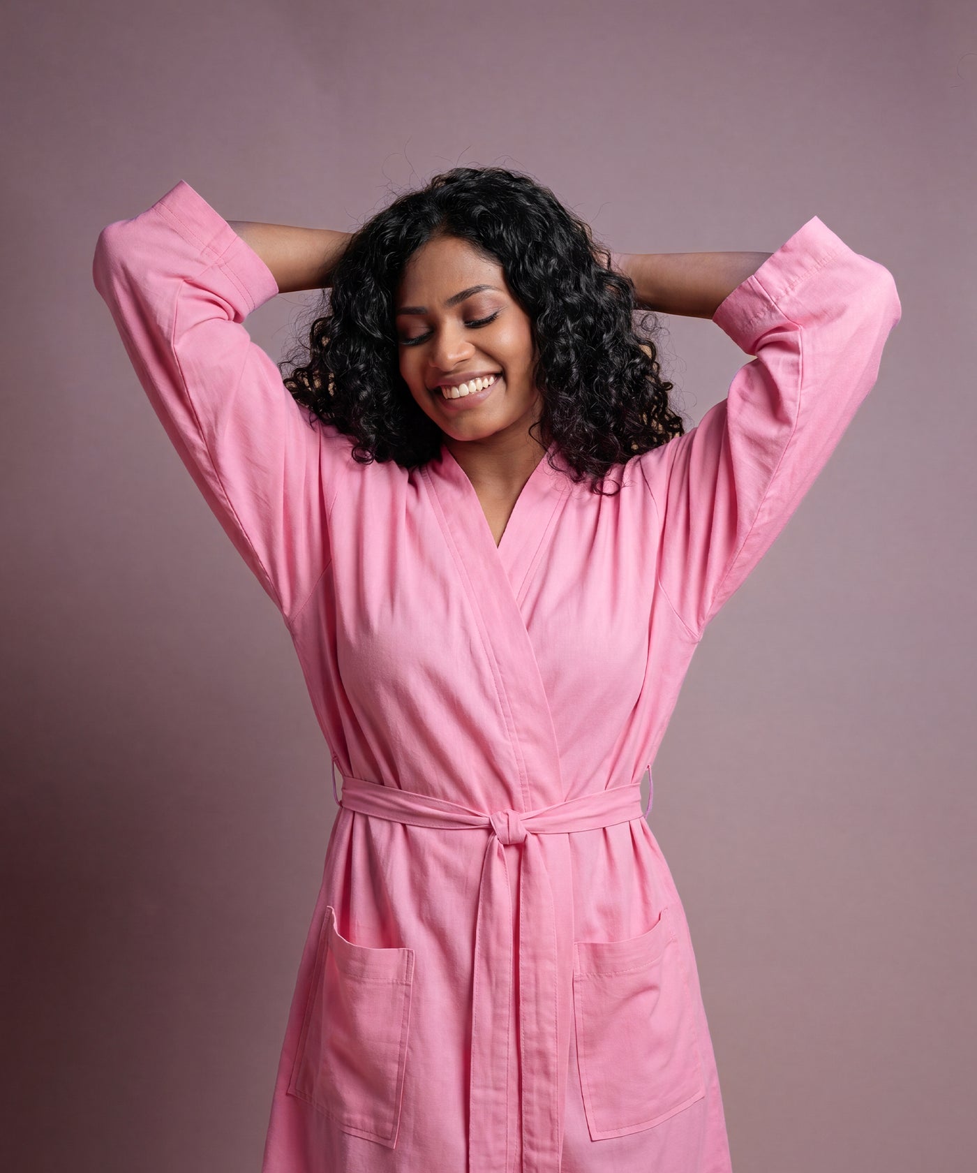 Banana Double Cloth Bathrobe