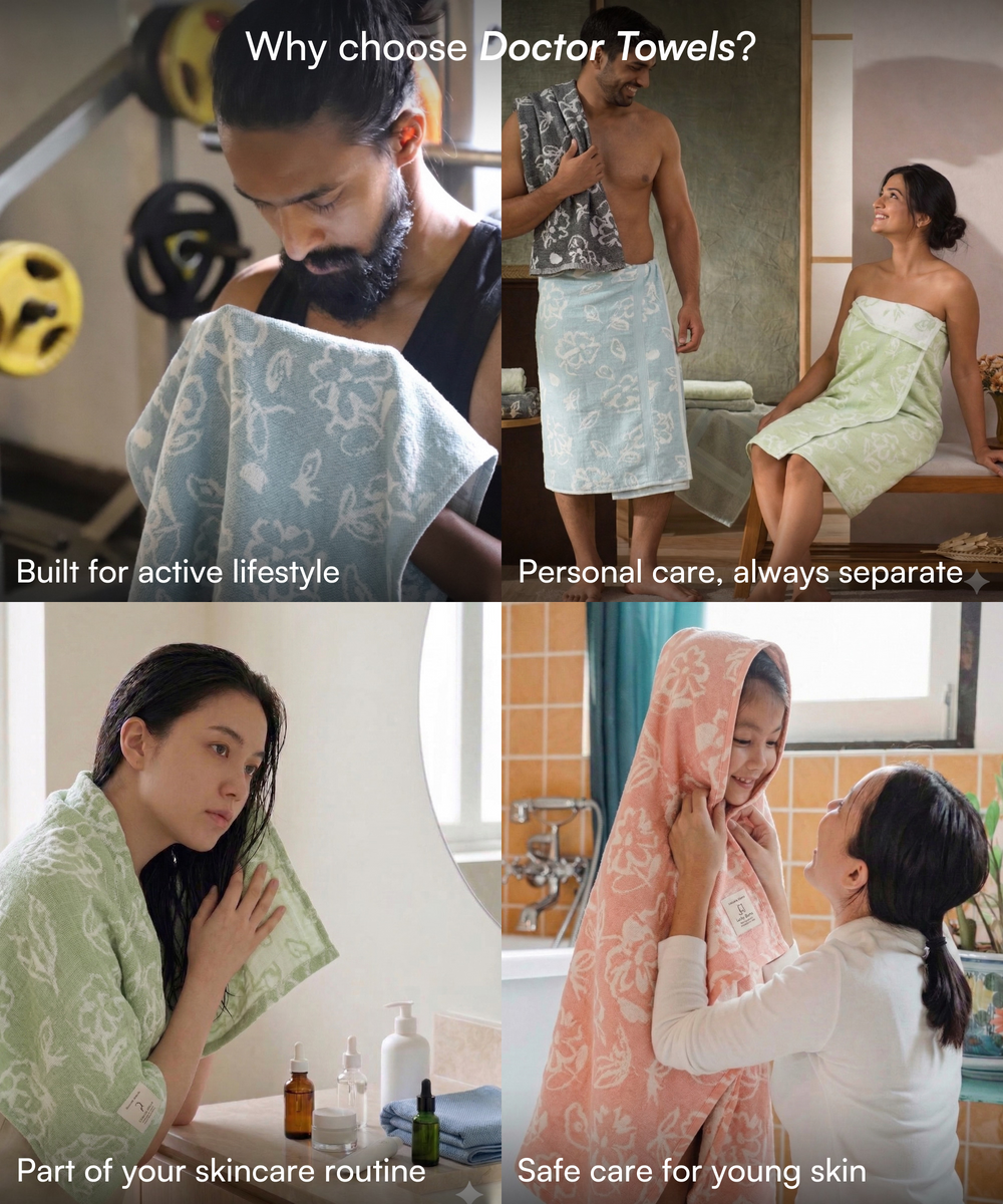 Banana Jacquard Floral Bath Towel | 210 GSM | 75 x 150 cm | Set of 12